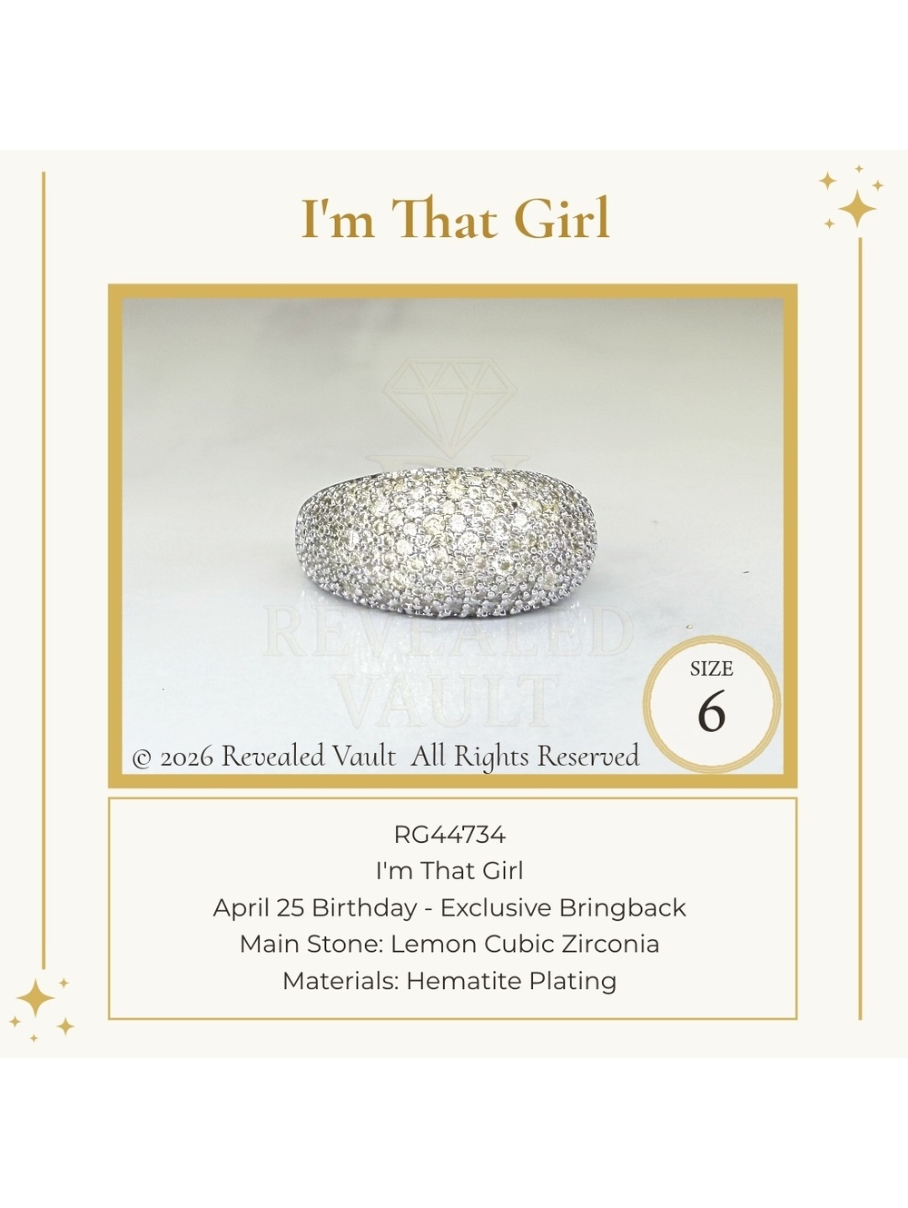 I'm That Girl - Size 6 - OG